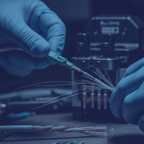 Copper and Fiber Optics, Splicing